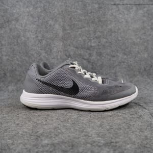 Nike Shoes Kids 4 Athletic Trainers Revolution Sneaker Running Active Boys Gray